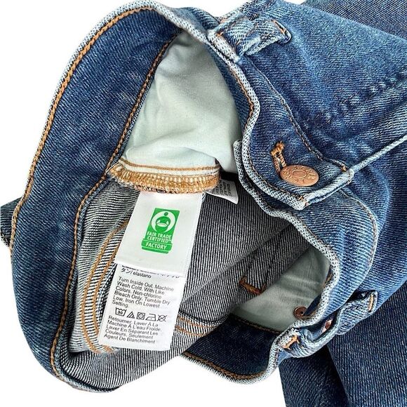 J.Crew Stovepipe Jeans Size 30 Raw Hem High Rise New, tags removed - Picture 9 of 14
